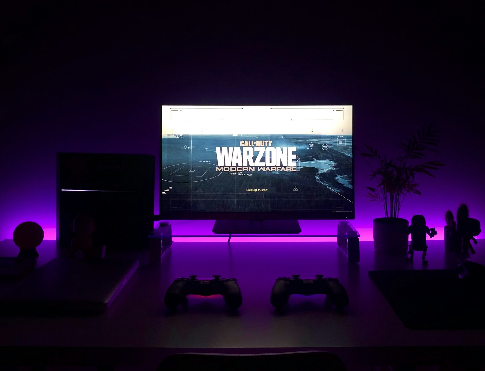 PC gaming setup for combat playtests